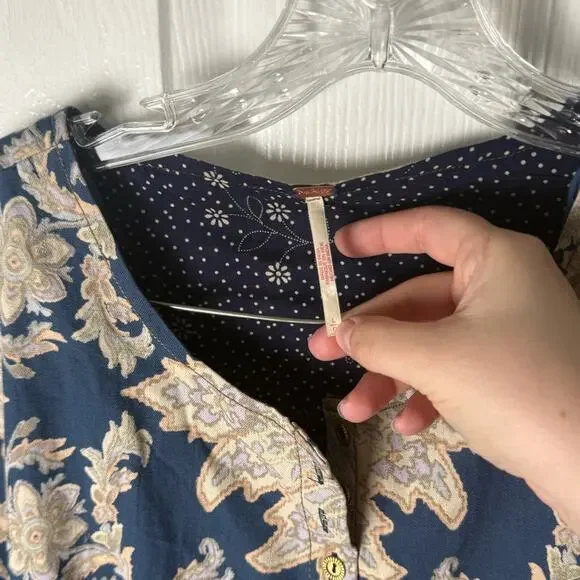 Free People Orson Mini Dress L
